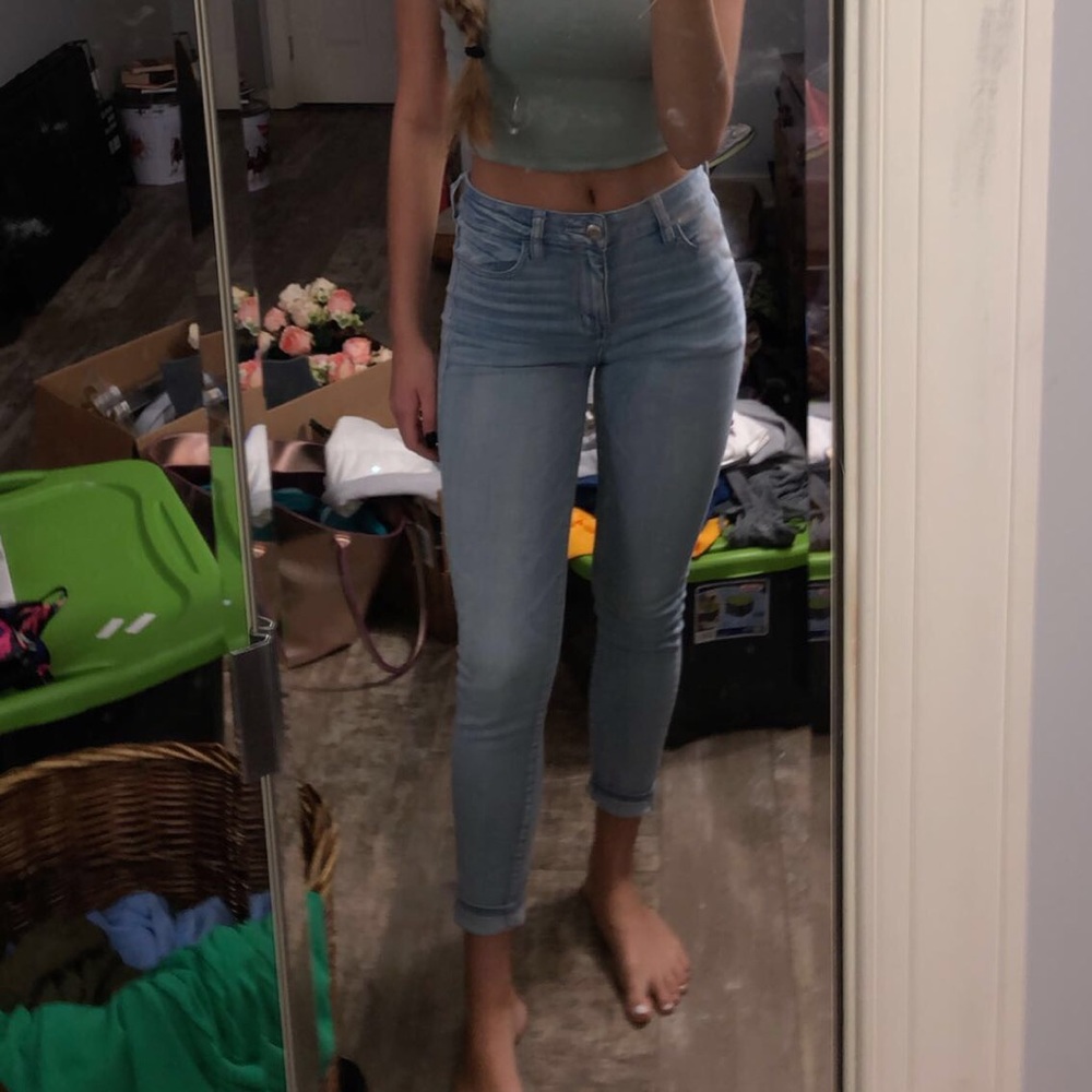 mid rise jegging